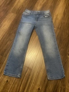 Wonder Nation Boys Blue Jeans Size 7 With Adjustable Waist - Picture 1 of 8