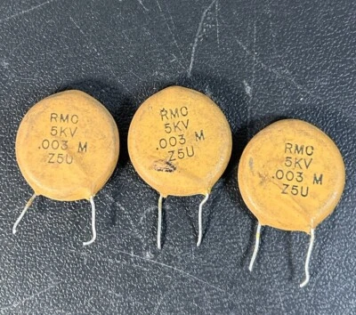 RMC陶瓷圆盘电容器5KV 0.003 M Z5U — 第 1/4 张图片