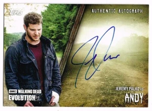 Topps ☆ WALKING DEAD - EVOLUTION AUTOGRAPH CARD ☆ Andy - Picture 1 of 2