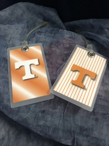 University of Tennessee Bag Tags (2) New N22 Cover