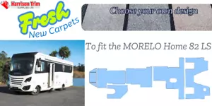 Morelo Motorhome carpet mats - Picture 1 of 4