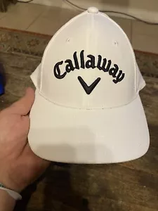 Callaway Tour Authentic Performance Pro Odyssey Adjustable Golf Hat White - Picture 1 of 10
