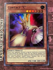 *** CONTACT " C " *** SUPER RARE OP18-EN007 (MINT) YUGIOH! - Picture 1 of 1