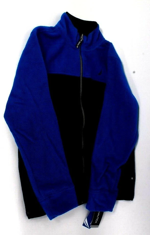 Nautica Performance Nautex Lapis Blue Boy's Medium 10/12 Polyester Fleece Jacket - Image 1 of 1
