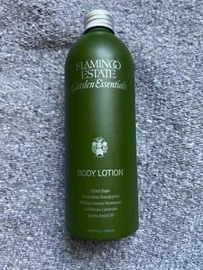NEW Flamingo Estate Garden Essentials Clary Sage Bergamot Body Lotion 16.9 Oz - Picture 1 of 3