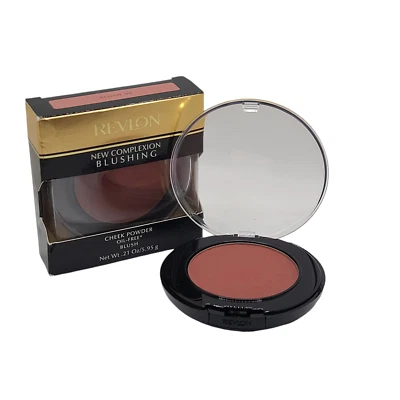 Revlon New Complexion Blushing Cheek Powder Oil-free (BLUSH #08) Full Size. - Image 1 of 4