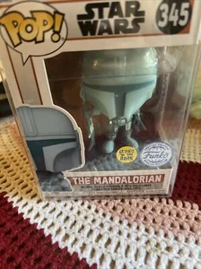 Star Wars Funko Pop The Mandalorian 345 Edición GID - Imagen 1 de 7
