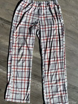 Gilligan and O'malley Ropa de Dormir Pantalones XS Blanco A Cuadros Foto 1 de 4