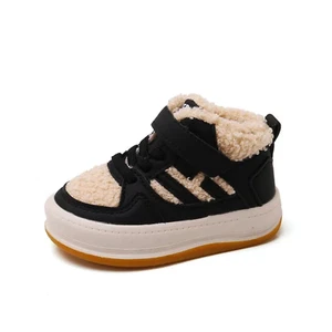 Zapatos De De Felpa Invierno Para Niñas Zapatillas Cómodas De Invierno Para Niño - Picture 1 of 14