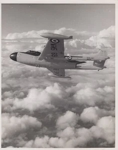 DE HAVILLAND SEA VENOM WM569 ORIGINAL VINTAGE MANUFACTURERS PHOTO ROYAL NAVY 2 - Picture 1 of 2