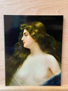 Victorian Woman Edwardian Art Print, Artwork, Print of a Painting, Vintage Art - Bild 1 von 3