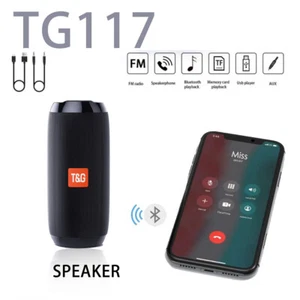 Portable Bluetooth Powerful Speaker Sound Cannon Speaker Music Player Black USB - Picture 1 of 11