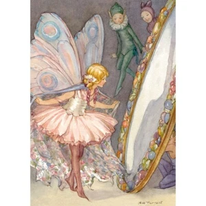 M W Tarrant - Looking-glass Fairy - MEDICI POSTCARDS - Picture 1 of 2