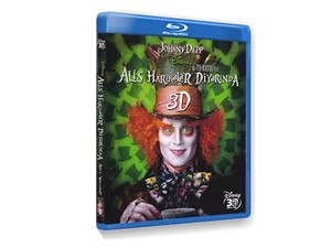 Alice in Wonderland (Only 3D Blu-ray Disc) Brand New - Picture 1 of 3