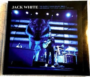 JACK WHITE LIVE 1-14-22 The KIA Forum Los Angeles CA CD *NEW* - Foto 1 di 2