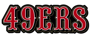 San Francisco 49ers Black - Die Cut Vinyl Decal UV Outdoor Safe - NFL - Picture 1 of 1