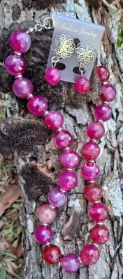  JUEGO DE JOYAS DE ÁGATA (JUEGO DE 2) Foto 1 de 4