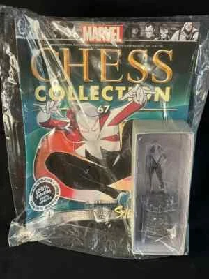 MARVEL CHESS COLLECTION ISSUE 67 SPIDER GWEN EAGLEMOSS FIGURE + MAGAZINE - Image 1 of 4