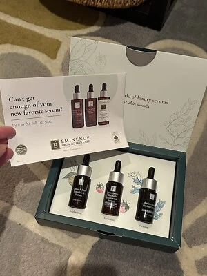 New Eminence Organic Trio Serum Set 0.5 OZ/15ml X3 - Image 1 of 4