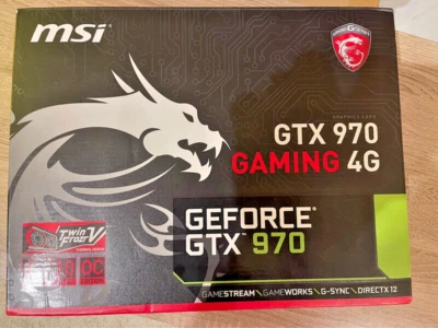 MSI GeForce GTX 970 GAMING 4G Graphics Card -Super Fast Delivery - Fast Dispatch - Image 1 of 4