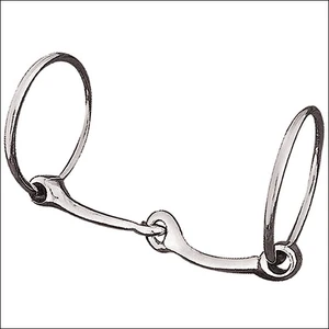 92WL Weaver Leather Horse Draft Bit 7 Inch Snaffle Mouth - Picture 1 of 4