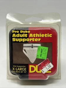 Vintage Pro Duke Erwachsene Athletic Supporter Jock Strap Herren XL weiß USA Sport NEU - Bild 1 von 3