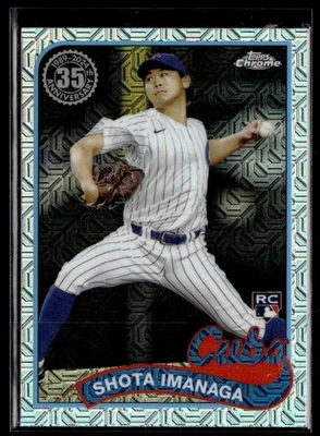 2024 Topps Chrome 35th Anniversary #2T89C-47 Shota Imanaga Rookie RC - Image 1 of 2