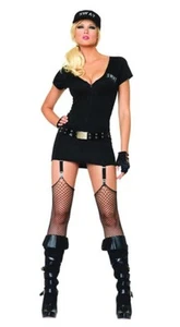 Adult Leg Avenue Sexy SWAT Commander 3 pc. Costume M/L - Picture 1 of 3