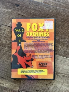 Foxy Openings Vol 102 French Defence Reworked Tarrasch & Advanced Var. (DVD) - Bild 1 von 4