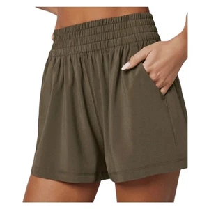 Vuori Villa Short Women XS Dark Oregano Lightweight Summer Loose Relax Pullon - Picture 1 of 9
