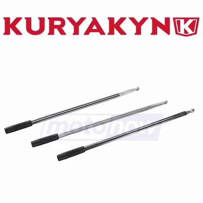 Kuryakyn Antenna - Hex/Grooved for 2006 Harley Davidson FLHXI Street Glide - ja Foto 1 de 4