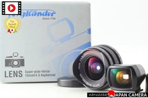 [Top MINT w/ Finder] Voigtlander SUPER-WIDE HELIAR 15mm F4.5 L39 Lens From JAPAN - Picture 1 of 17