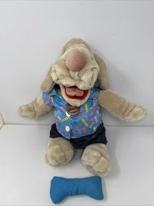 Vintage 1986 Ganz Bros. Talking Wrinkles Plush Hand Puppet ~ It Works! ~ - Picture 1 of 8