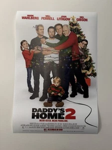 Mark Wahlberg Autograph Signed Daddy’s Home 2 20x30 Movie Poster Will Ferrell - Picture 1 of 2