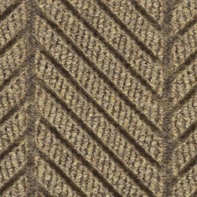 Alfombra de puerta de entrada comercial WaterHog Max espiga borde de goma para interiores/exteriores Foto 1 de 4