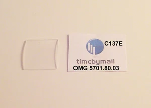 Sapphire Watch Crystal replacement For OMEGA COSMIC MOONPHASE 5701.80.03 C137E - Picture 1 of 1
