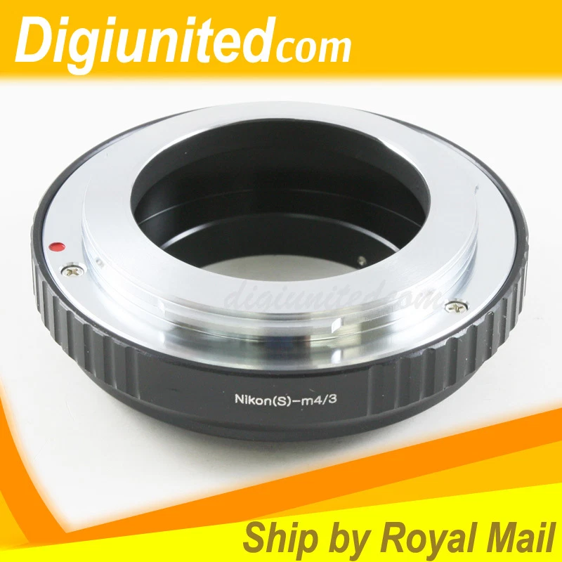 Nikon S RF lens to Olympus Panasonic Micro 4/3 M43 mount adapter E-PL3 P3 GF3 G3 - Image 1 of 1