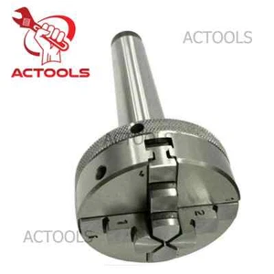 Mini mandril de torno autocentrado 4 mordazas 65 mm 2-1/2" y barra de tracción MT1 - M6 x 1 EE. UU. - Imagen 1 de 12