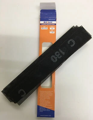 #ABRASIVE PLUMBERS MINI CLEANING STRIPS.. 250mm x 38mm Pack Of 10 C-180grit *new