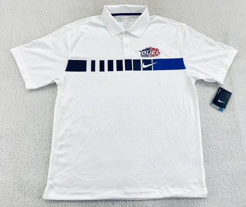 NIKE Dri-Fit Golf Polo BYU Cougars University Of Utah Football Mens Size Large Cover