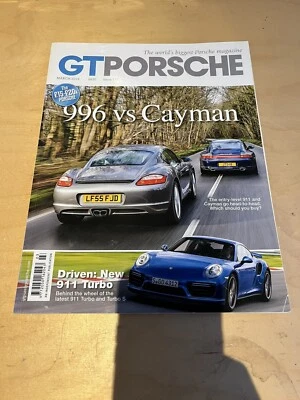 GT Porsche magazine 03/2016 featuring 996 v Cayman 997 Turbo and Turbo S - Image 1 of 3
