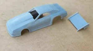ABS-LIKE RESIN 3D PRINTED 1/24 FOX BODY FORD MUSTANG PRO MOD BODY - Picture 1 of 8