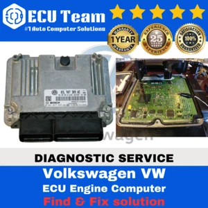 VW Volkswagen ECU ECM Engine Computer Diagnostic Service - Find & Fix a problem - Picture 1 of 6