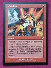 Magic The Gathering INVASION OVERLOAD red card MTG
