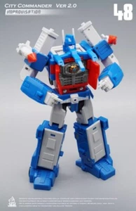 NEW MFT MF-48 2.0 VER. City Action Commander FIgure WITH Robot BOX IN STOCK - Picture 1 of 7
