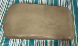 04-07 INFINITI QX56 Front Console Leather Arm Rest Lid Cover TAN FREE SHIP B16 - Picture 1 of 12