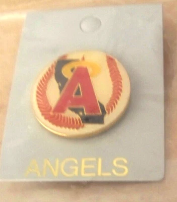 1991 tm California Angels pin made & sold in The Netherlands MLB lapel - Image 1 of 4