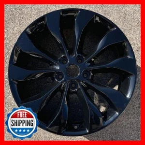 KIA SORRENTO 2019-2020 Factory OEM Wheel 19" Rim 74810 Black #R - Picture 1 of 1