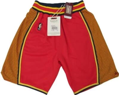 New 2004-2005 Philadelphia 76ers Mens Mitchell & Ness Authentic Game Shorts $125 - Image 1 of 4