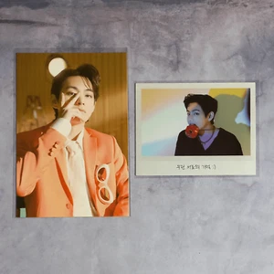 BTS MEMORIES OF 2021 DVD Postcard & 2021 Blu-ray Polaroid Photo - V Taehyung - Picture 1 of 6